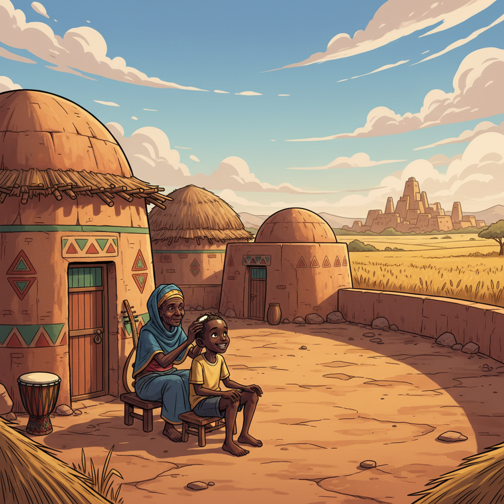 The Griot's First Song — illustration 1