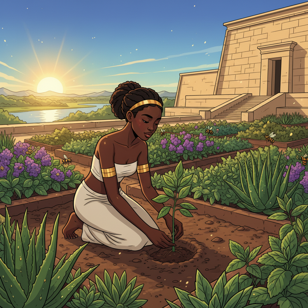 The Healer's Garden — illustration 1