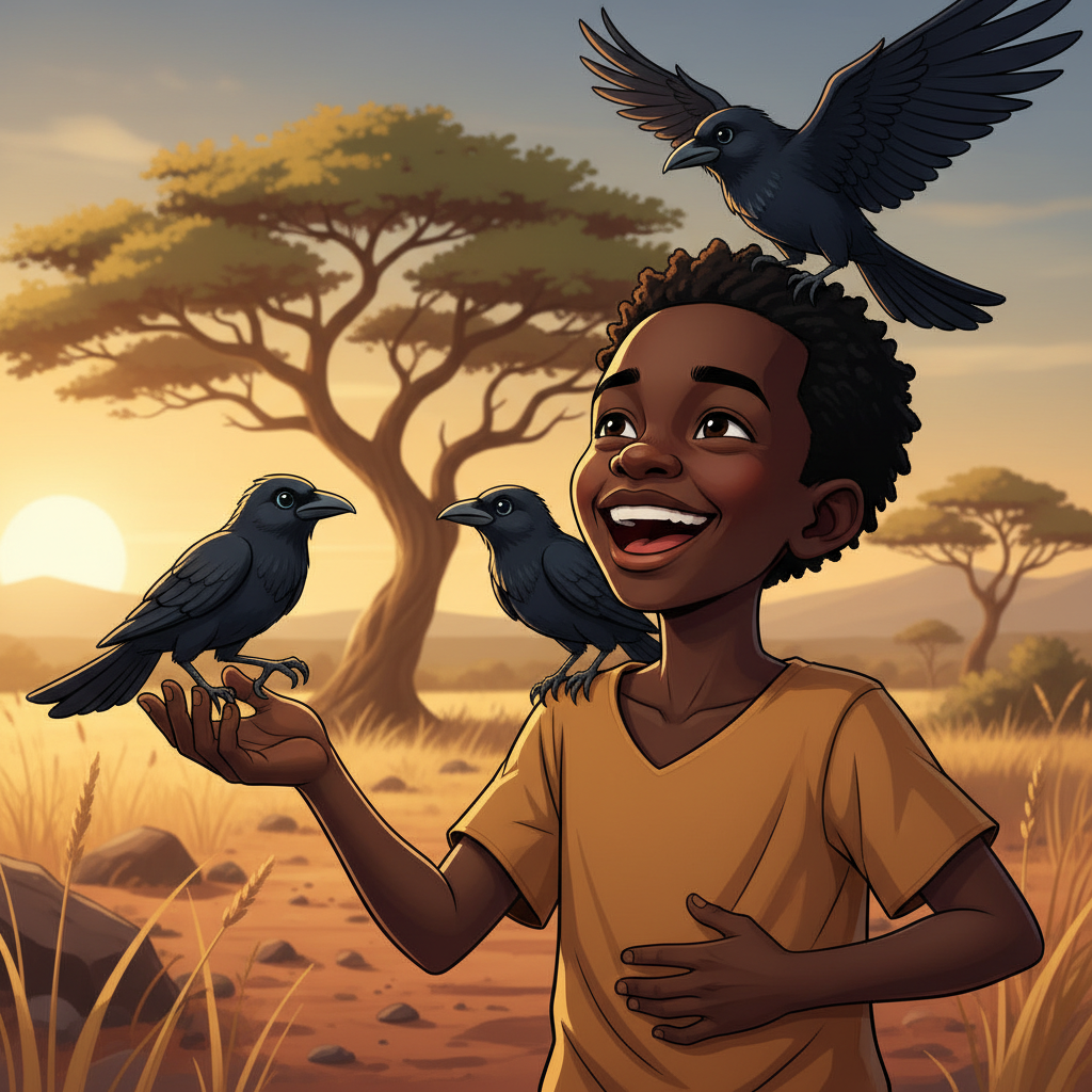 Kato and the Baby Bird — illustration 6