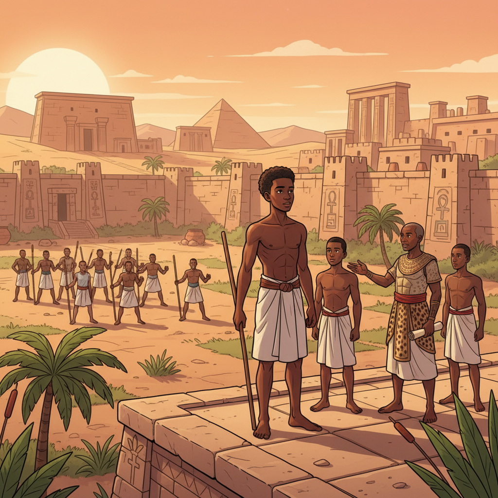 The Medjay and the False Witness — illustration 1