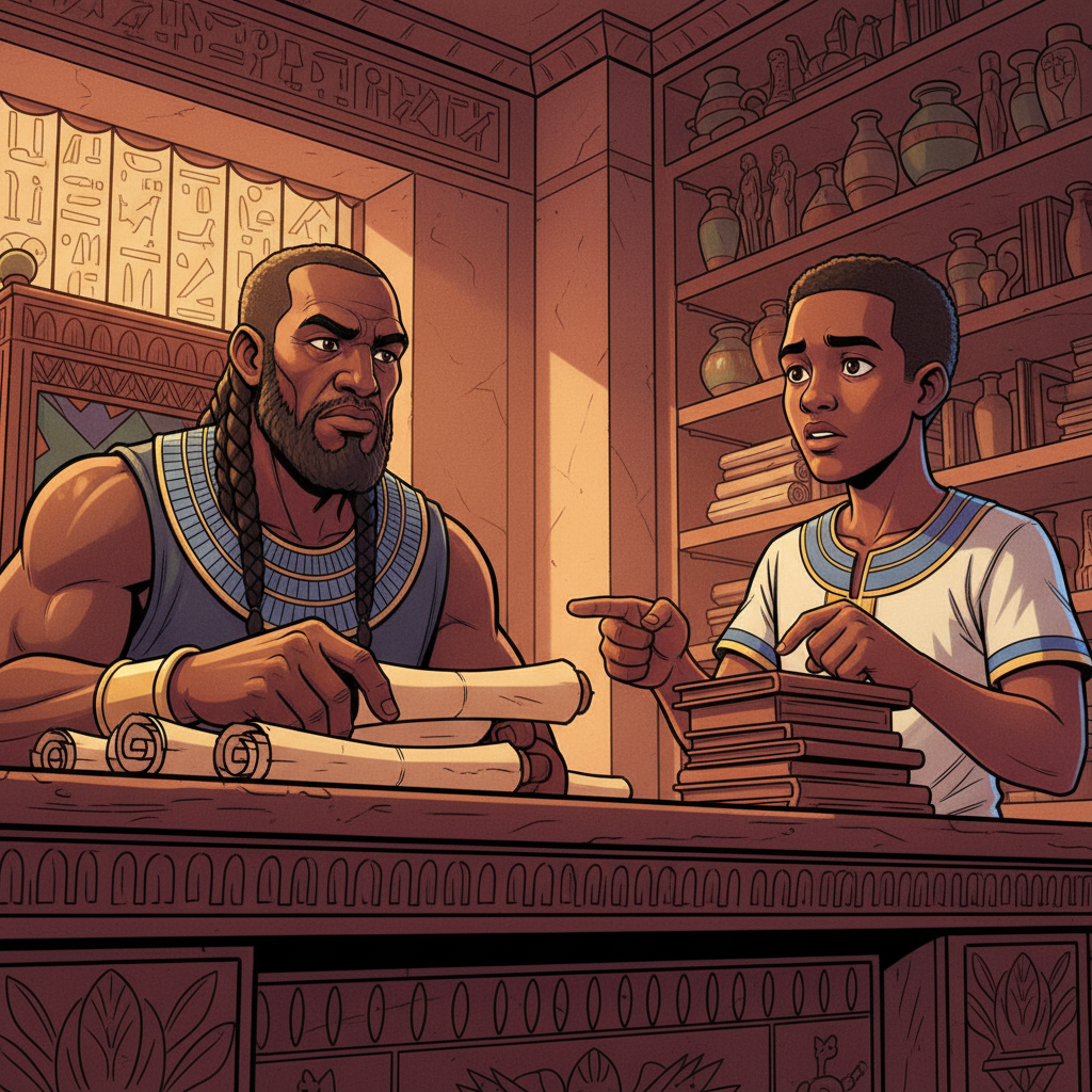 The Medjay and the False Witness — illustration 15