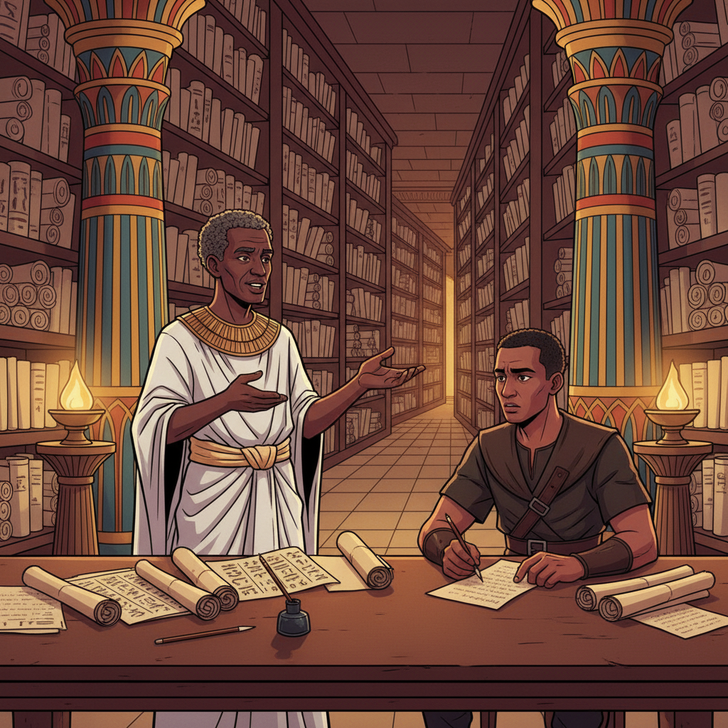 The Medjay and the False Witness — illustration 9