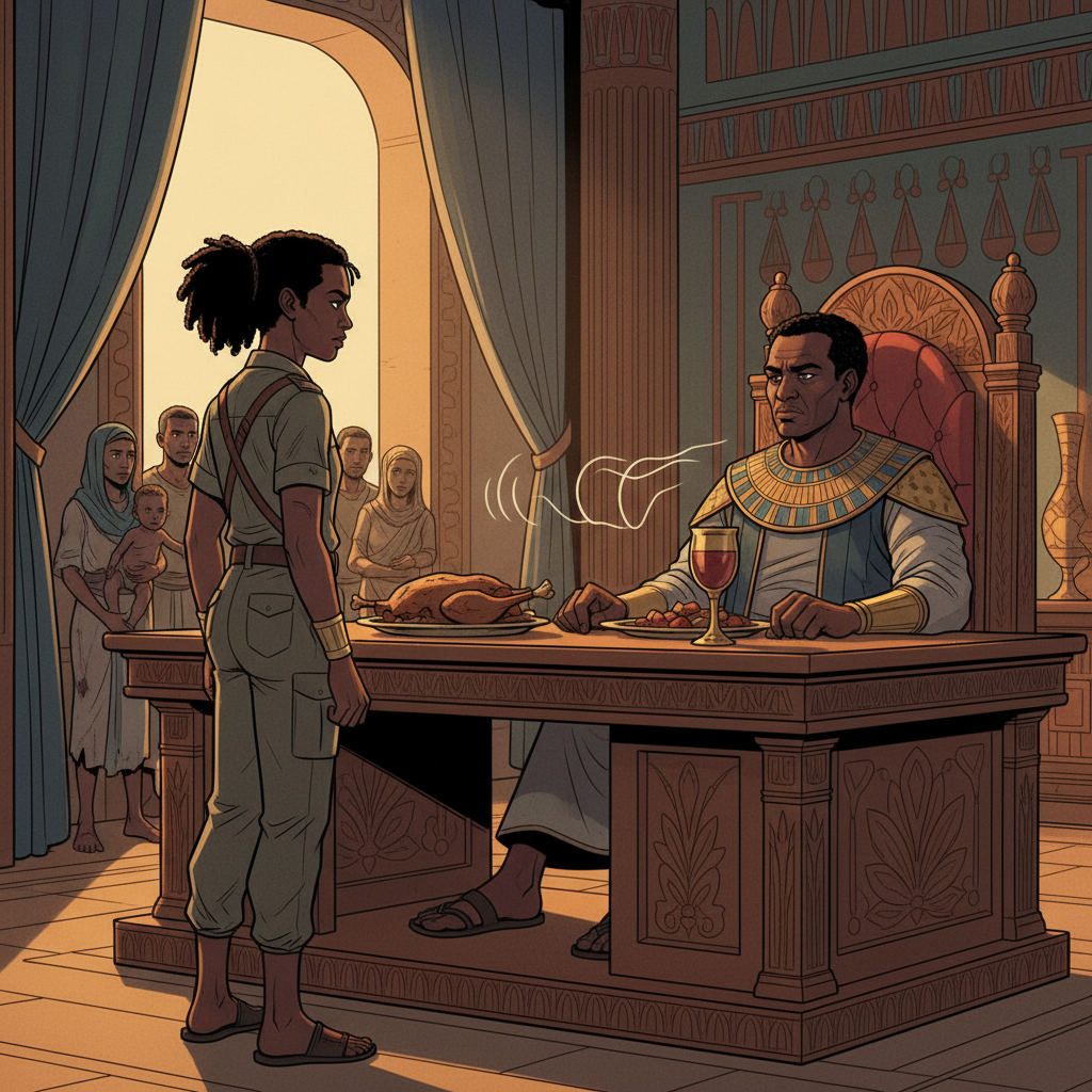 The Medjay and the Grain Thief — illustration 11