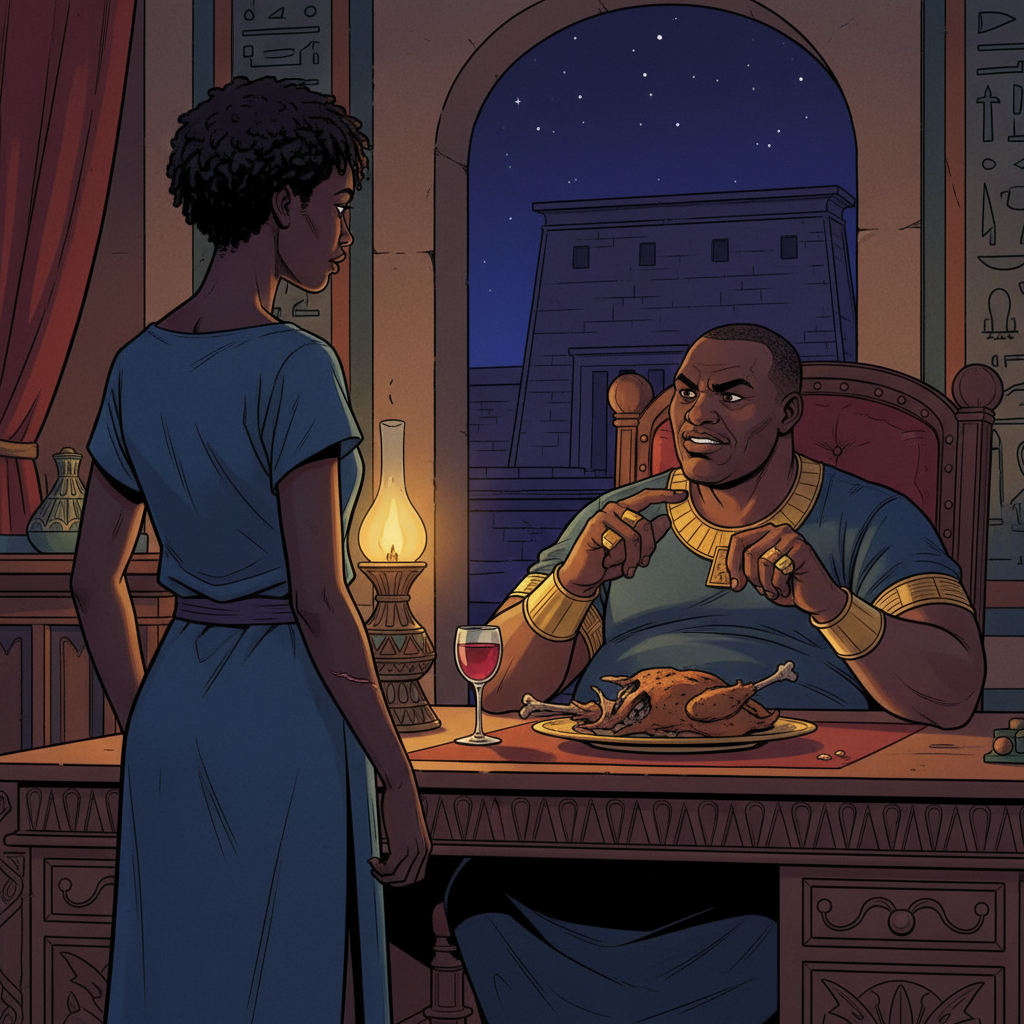 The Medjay and the Grain Thief — illustration 12
