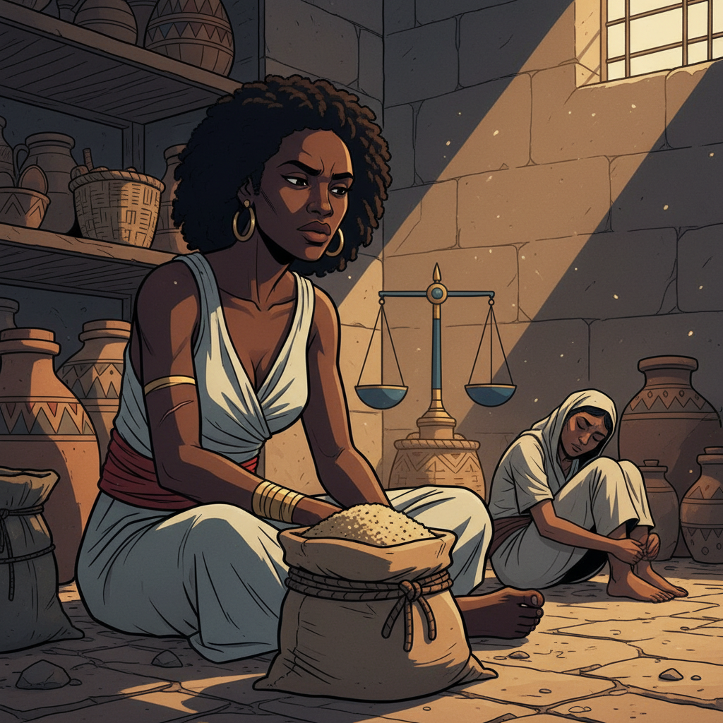 The Medjay and the Grain Thief — illustration 13