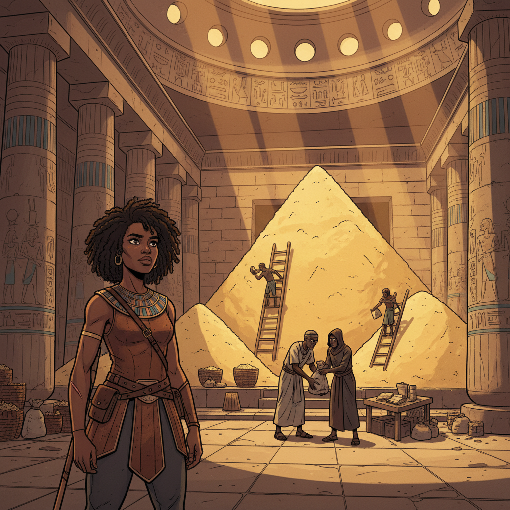 The Medjay and the Grain Thief — illustration 14