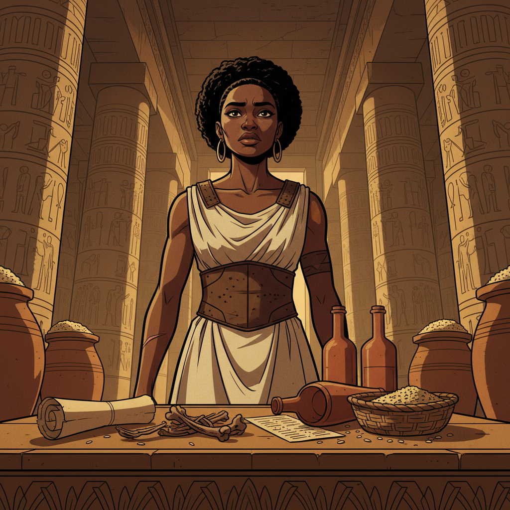 The Medjay and the Grain Thief — illustration 15
