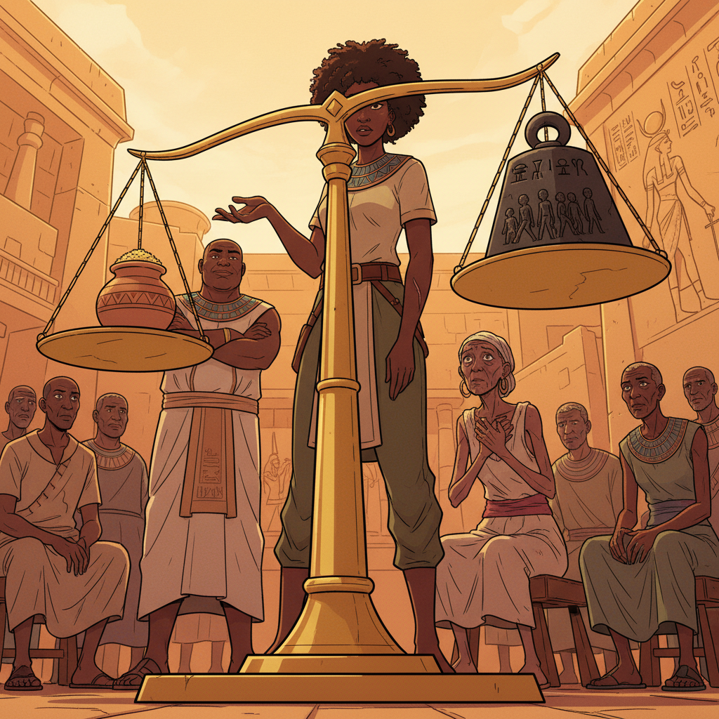 The Medjay and the Grain Thief — illustration 16