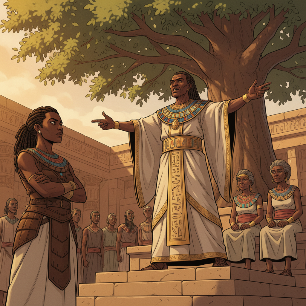 The Medjay and the Grain Thief — illustration 19