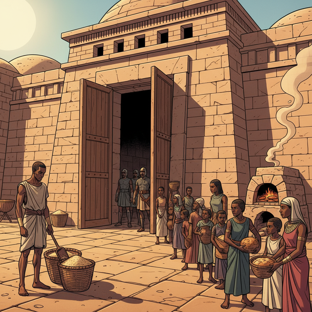 The Medjay and the Grain Thief — illustration 20