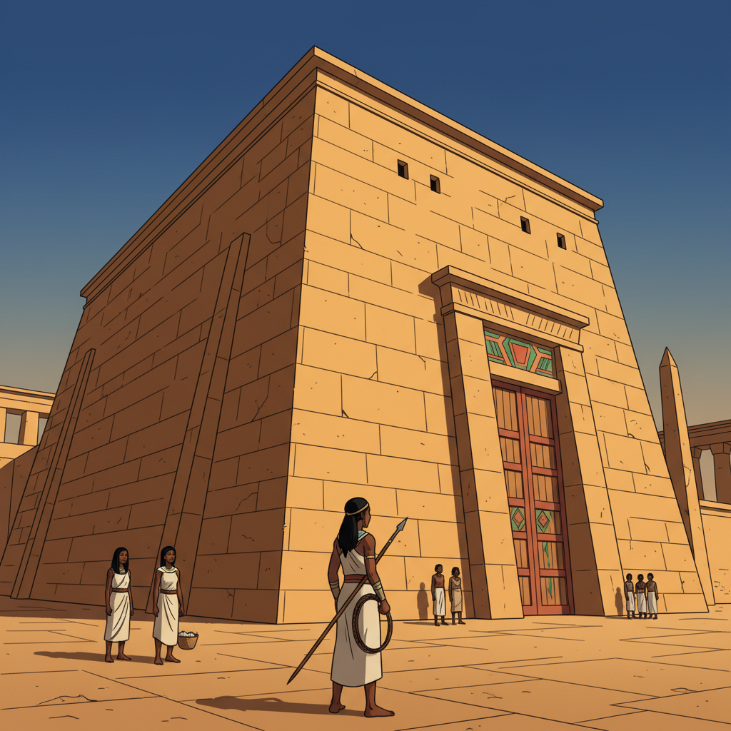 The Medjay and the Grain Thief — illustration 3
