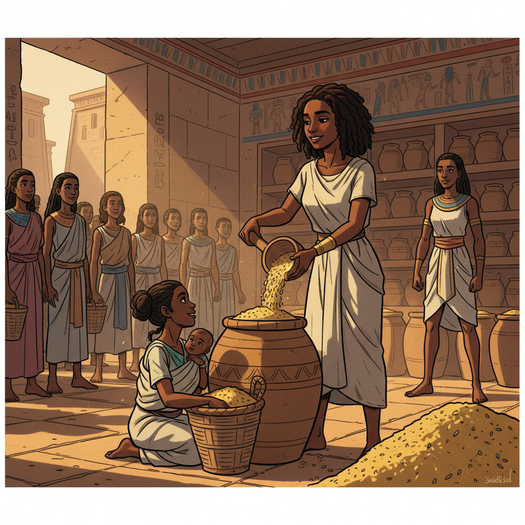 The Medjay and the Grain Thief — illustration 21
