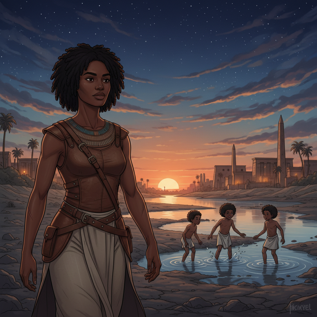 The Medjay and the Grain Thief — illustration 22