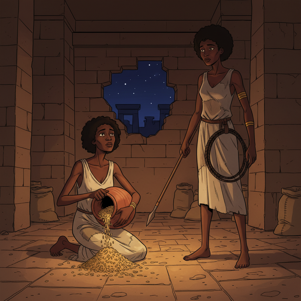The Medjay and the Grain Thief — illustration 5