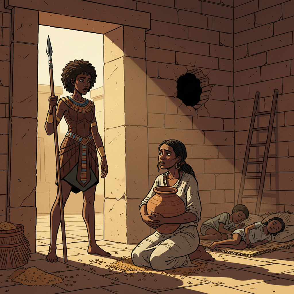 The Medjay and the Grain Thief — illustration 6