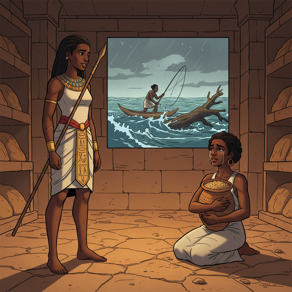 The Medjay and the Grain Thief — illustration 7