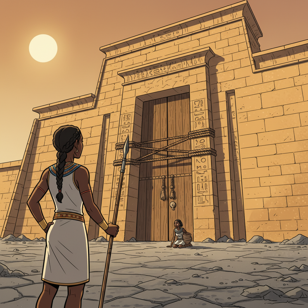 The Medjay and the Grain Thief — illustration 8