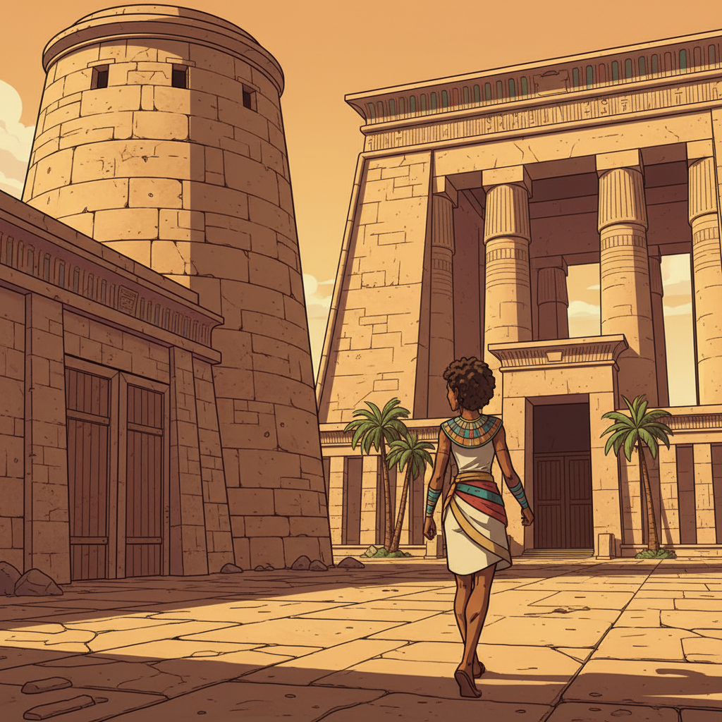 The Medjay and the Grain Thief — illustration 9
