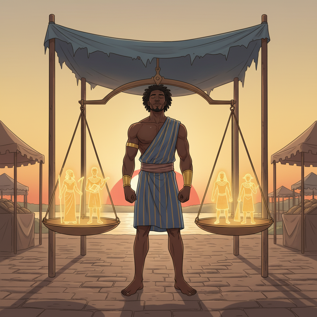The Merchant's Scales — illustration 17
