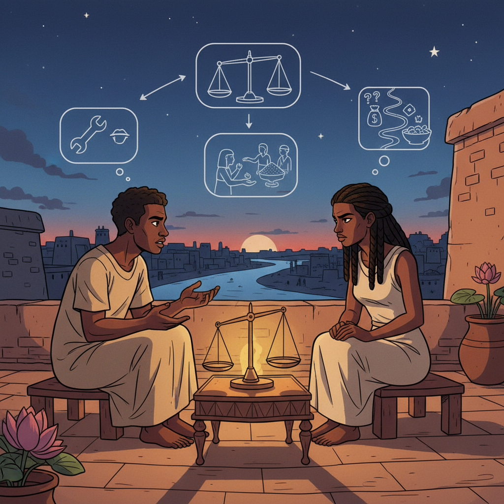 The Merchant's Scales — illustration 8