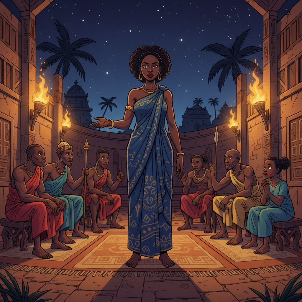 Moremi's Sacrifice — illustration 3