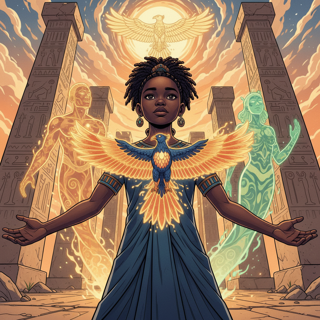 Becoming the Bennu Bird — Rising Again — illustration 11