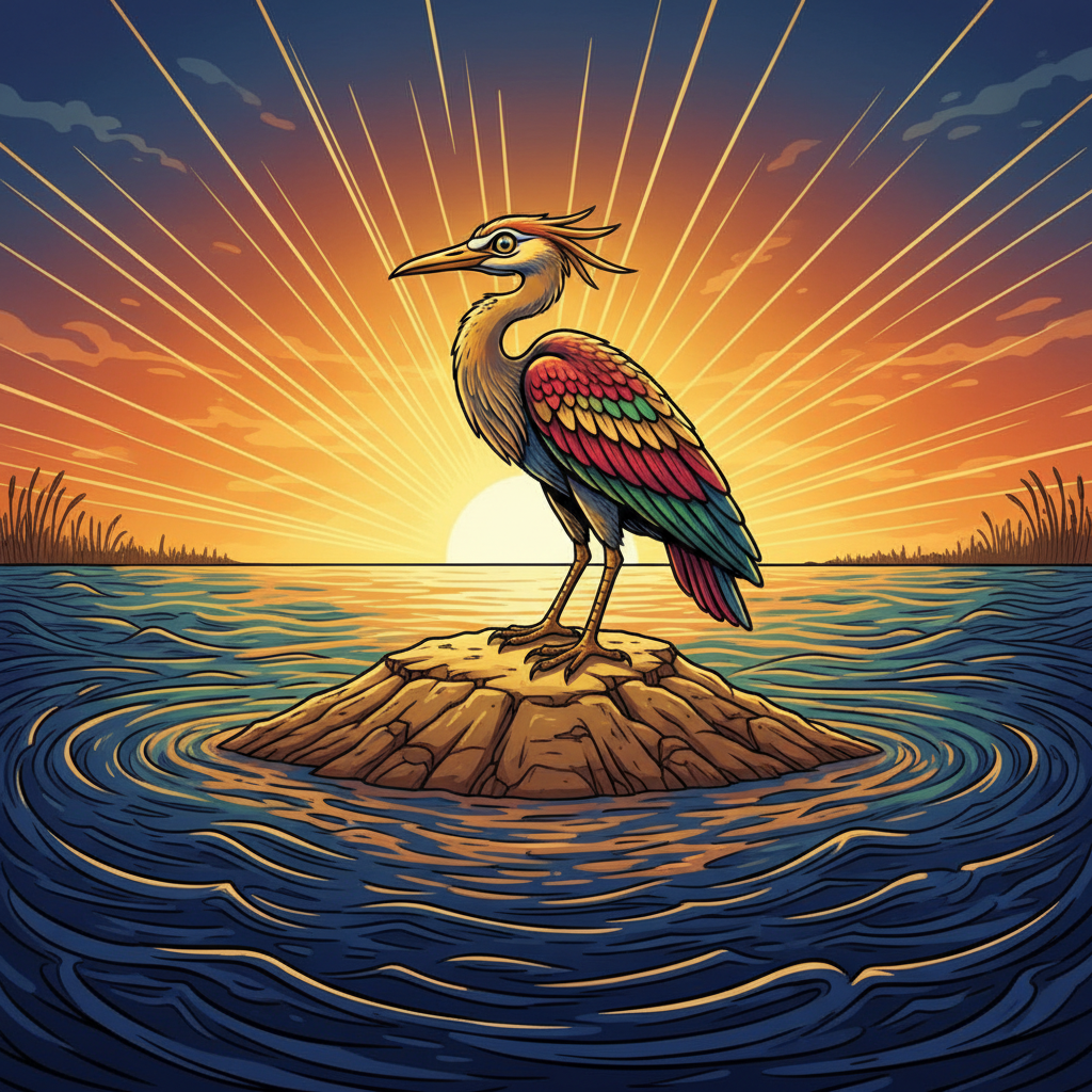 Becoming the Bennu Bird — Rising Again — illustration 3
