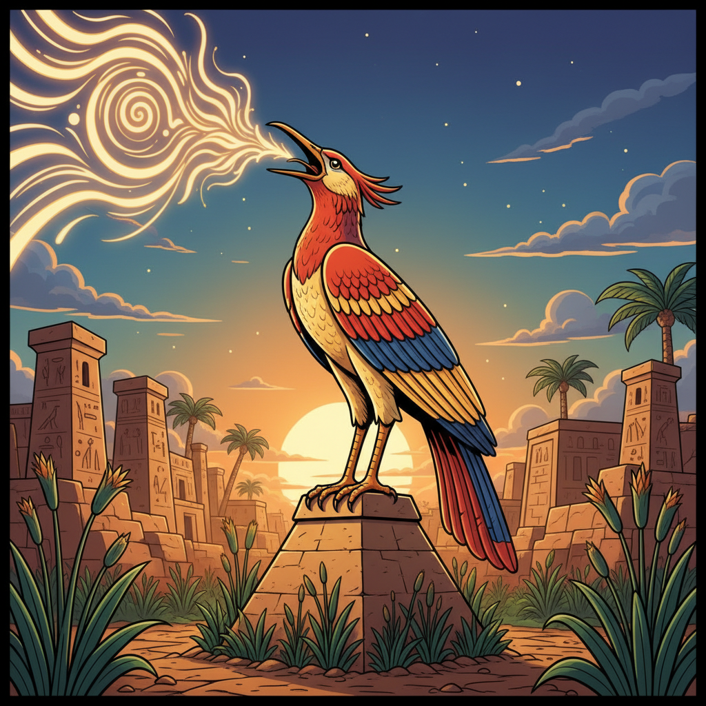 Becoming the Bennu Bird — Rising Again — illustration 4