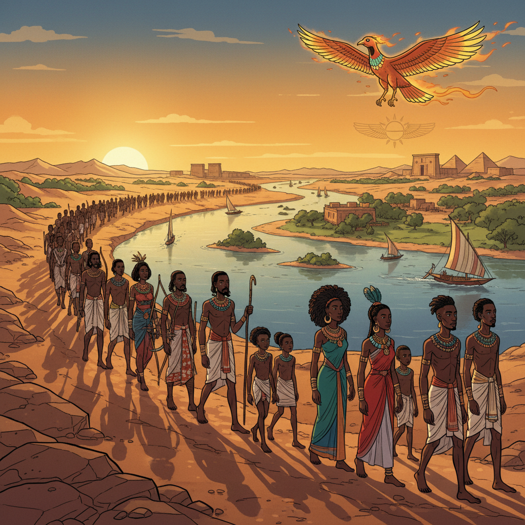 Becoming the Bennu Bird — Rising Again — illustration 5