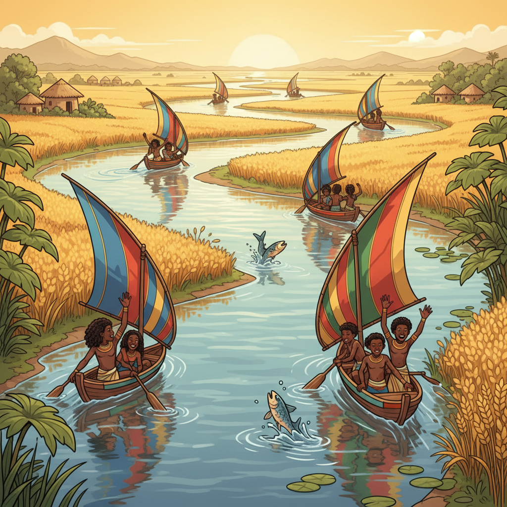 The Field of Reeds — Paradise in the Afterlife — illustration 3