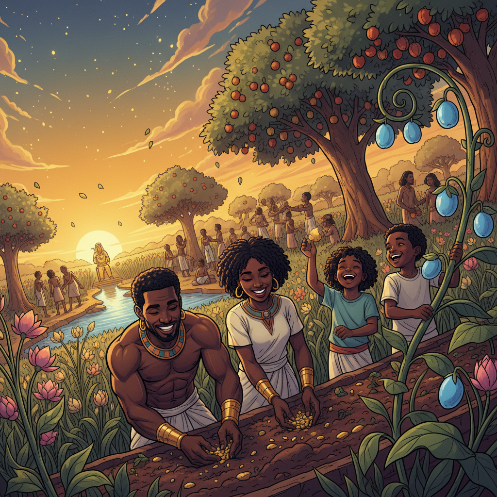 The Field of Reeds — Paradise in the Afterlife — illustration 8