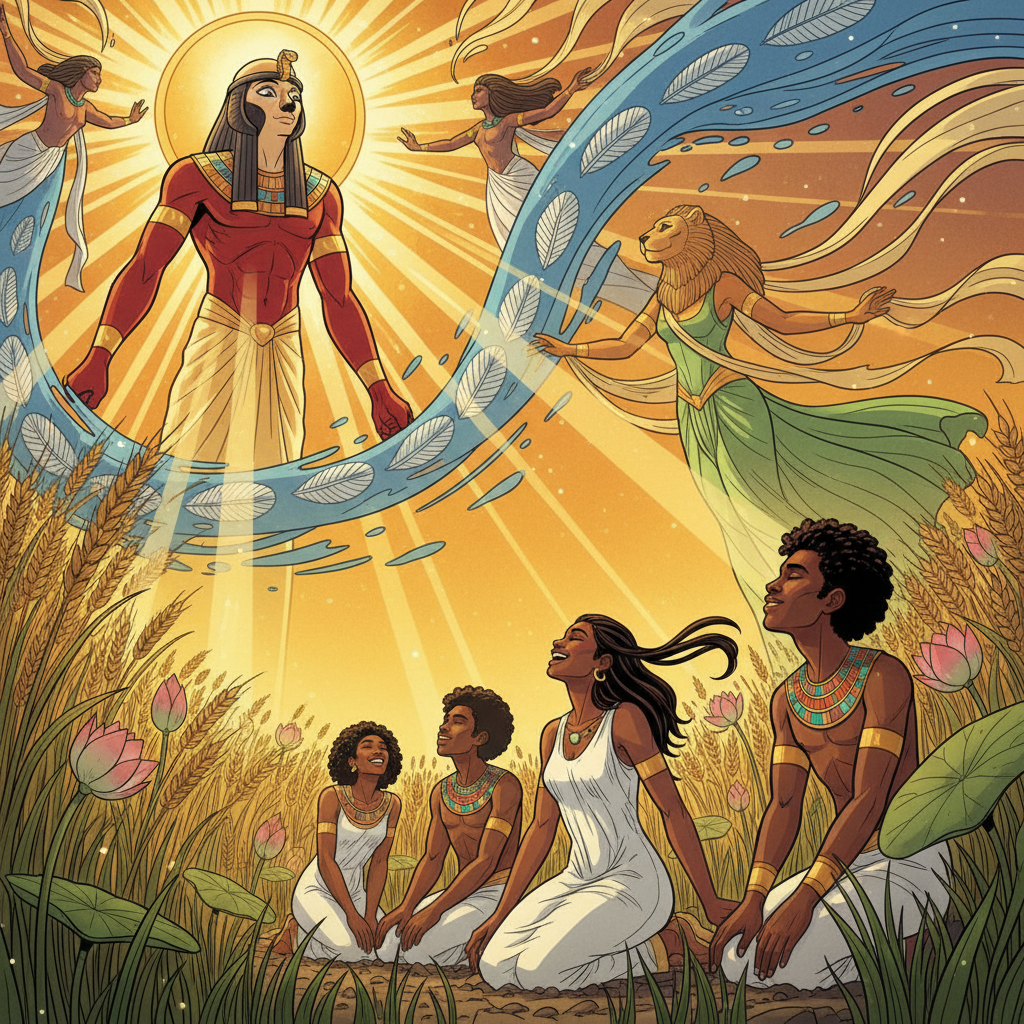 The Field of Reeds — Paradise in the Afterlife — illustration 10