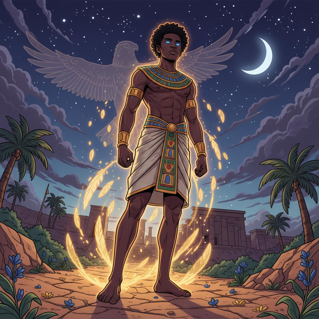Becoming the Golden Falcon — illustration 11