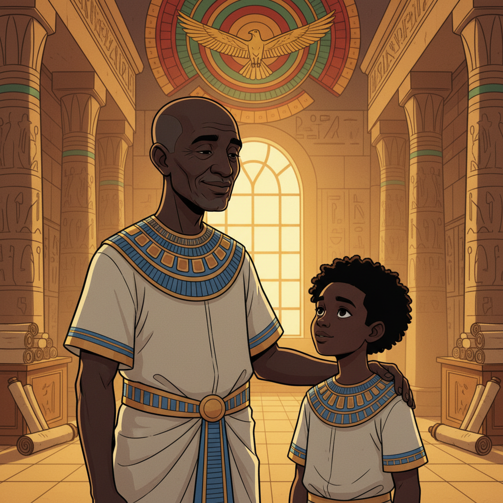 Becoming the Golden Falcon — illustration 13