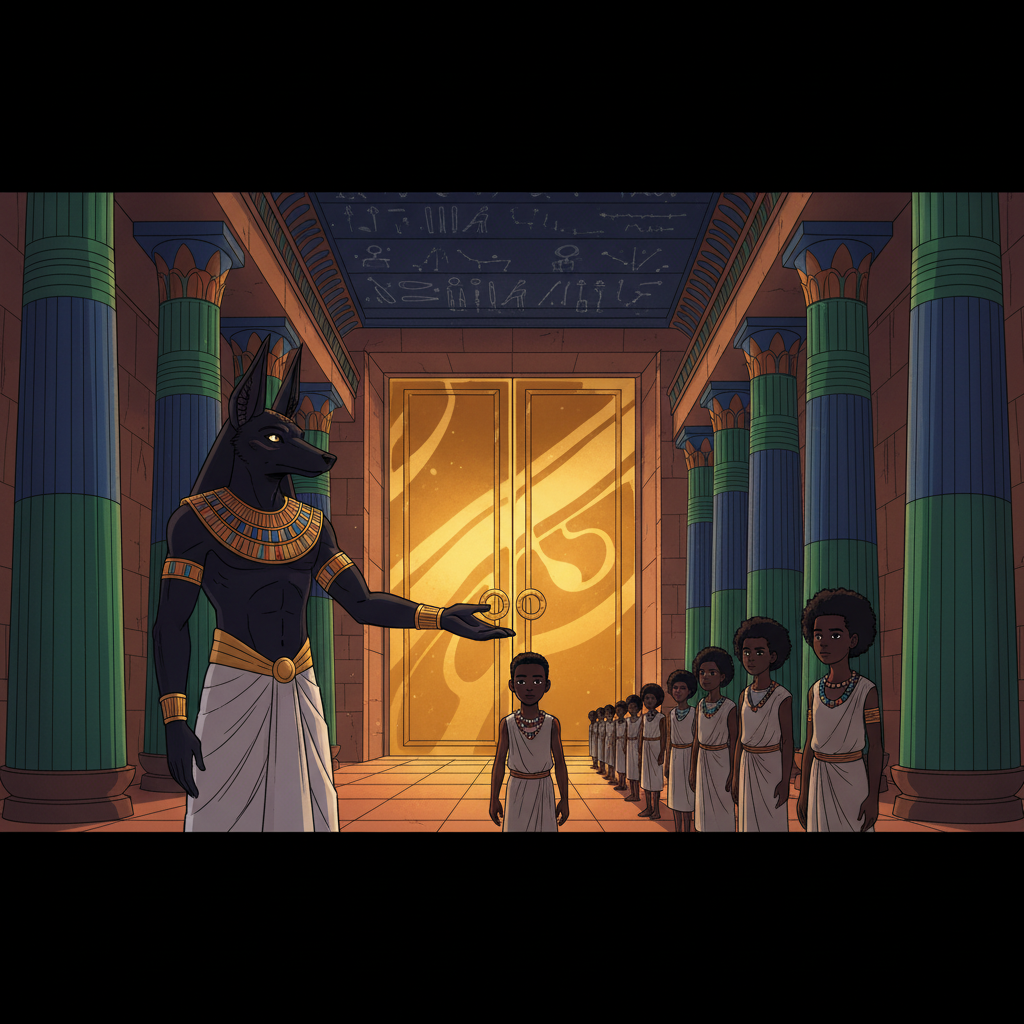 The Hall of Two Truths — Standing Before the Scales — illustration 2