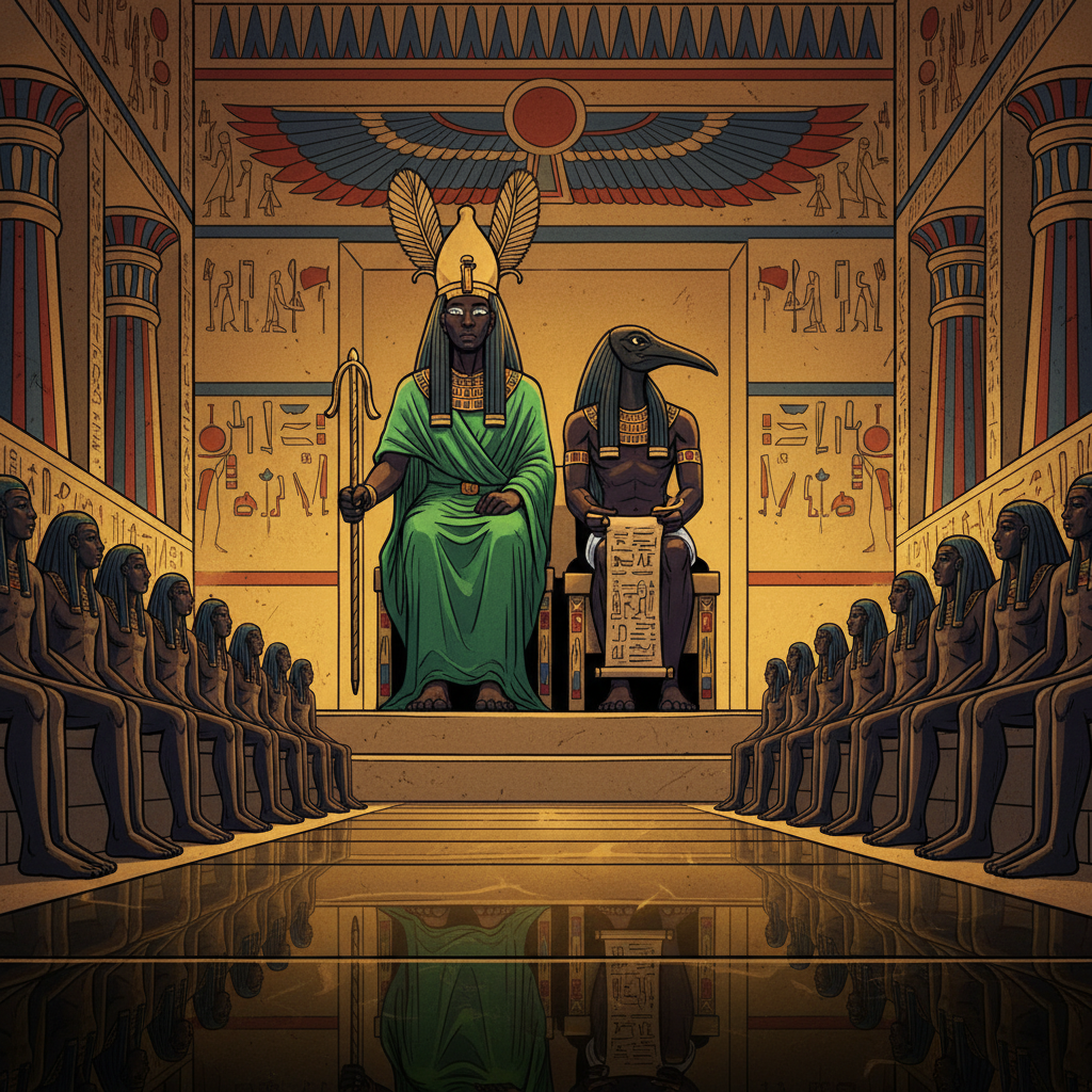 The Hall of Two Truths — Standing Before the Scales — illustration 4