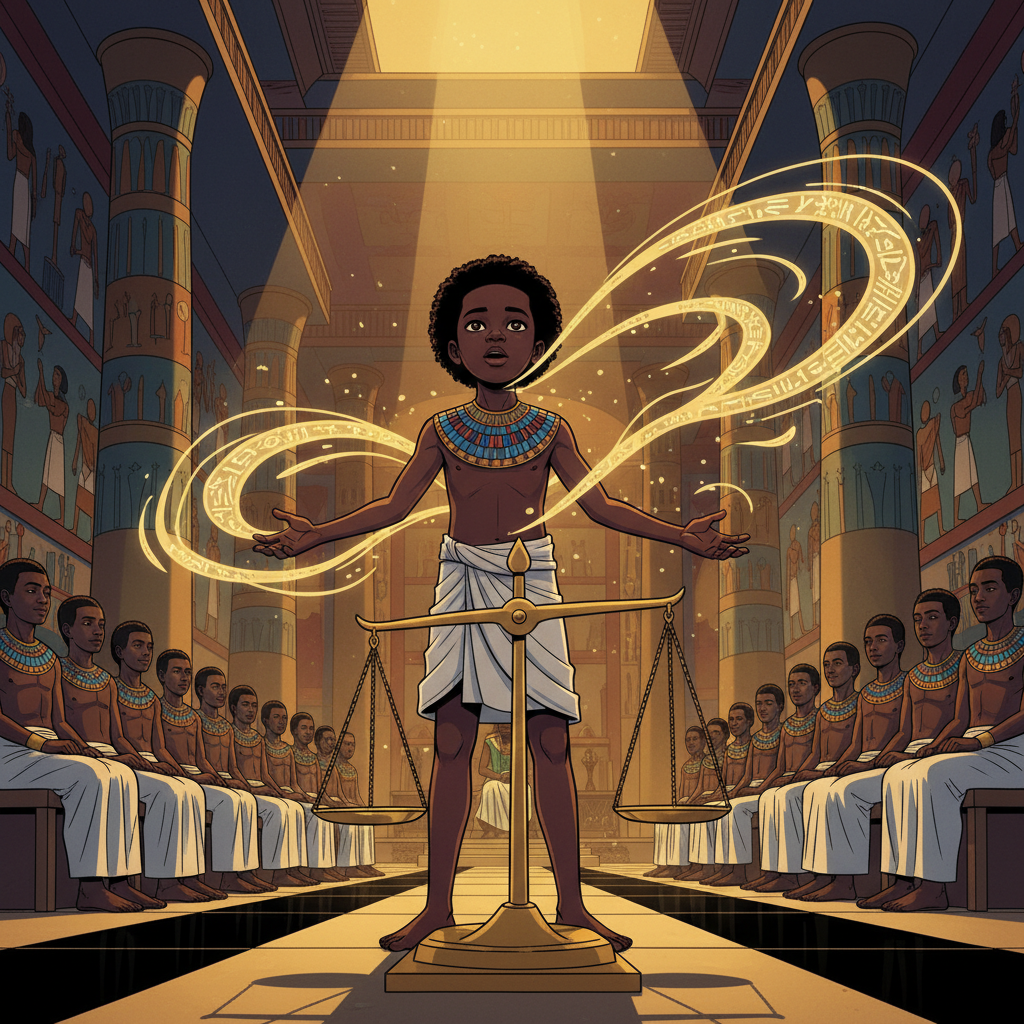 The Hall of Two Truths — Standing Before the Scales — illustration 6