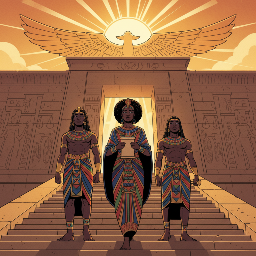 The Hall of Two Truths — Standing Before the Scales — illustration 8