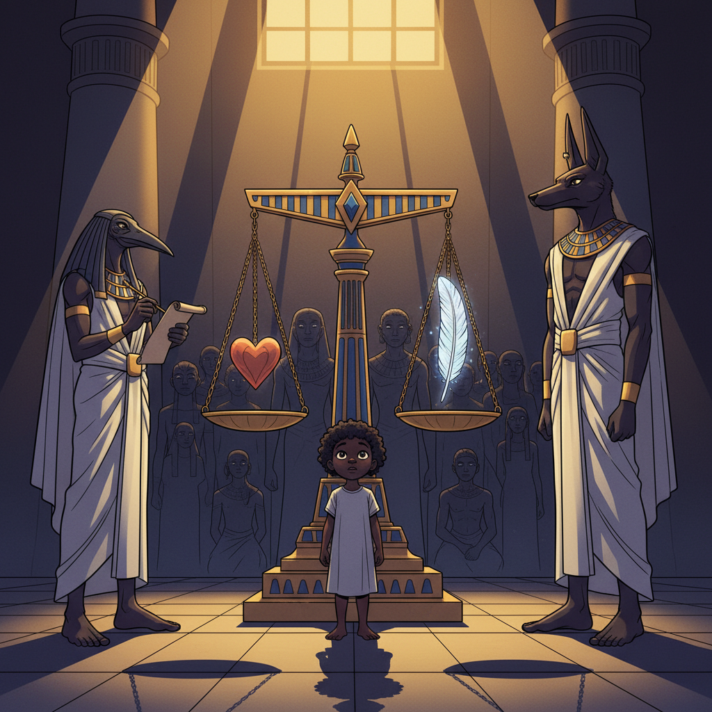 The Hall of Two Truths — Standing Before the Scales — illustration 10