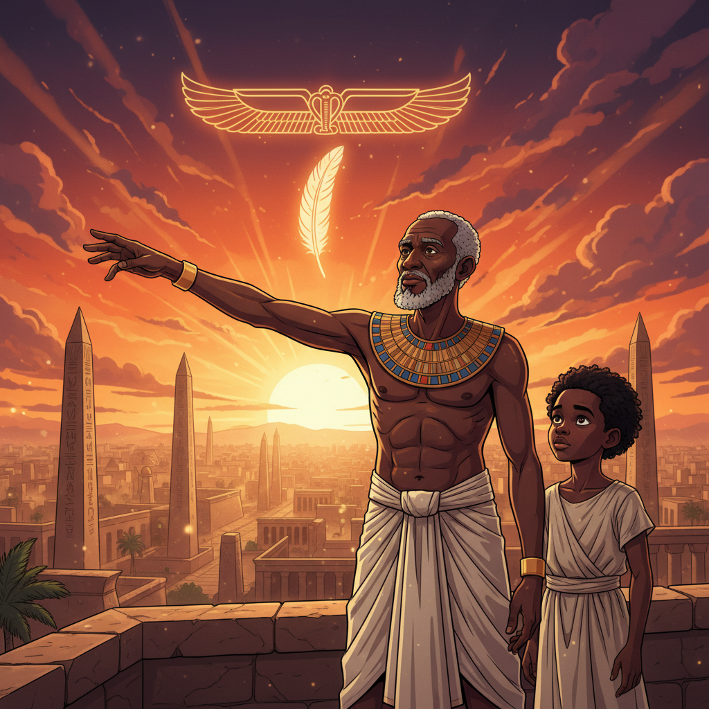 Praise to Ra — The Sun's Journey — illustration 11