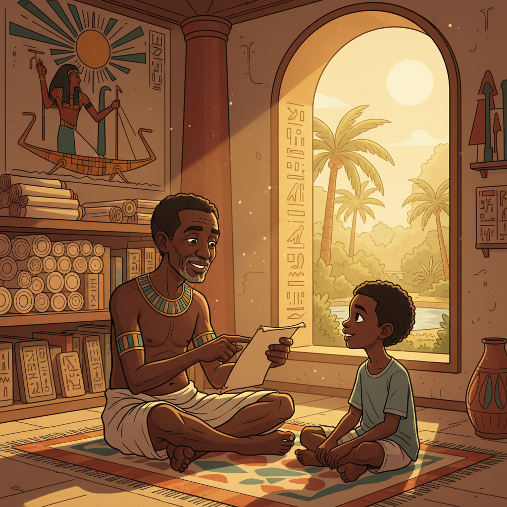 Praise to Ra — The Sun's Journey — illustration 13