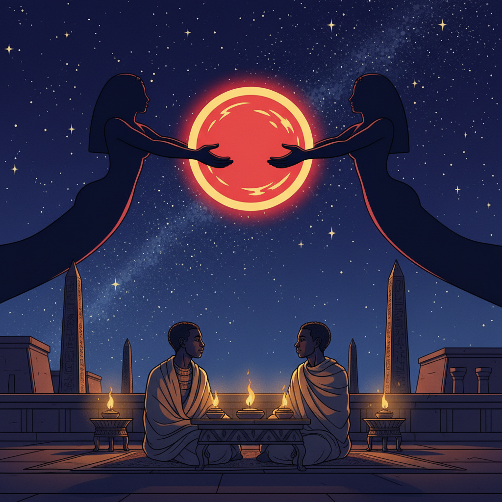 Praise to Ra — The Sun's Journey — illustration 4