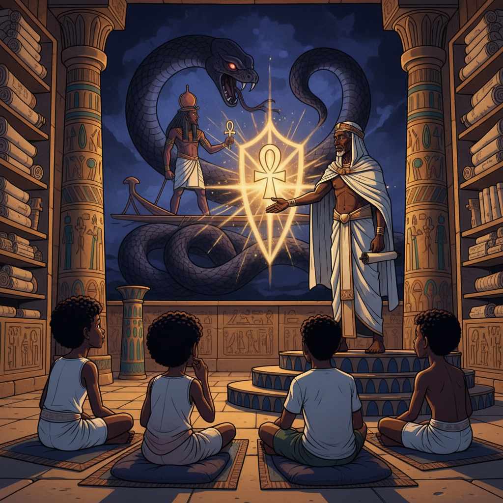 Praise to Ra — The Sun's Journey — illustration 6