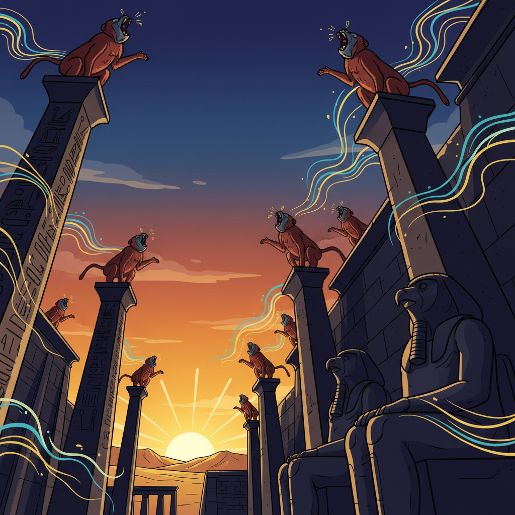 Praise to Ra — The Sun's Journey — illustration 9