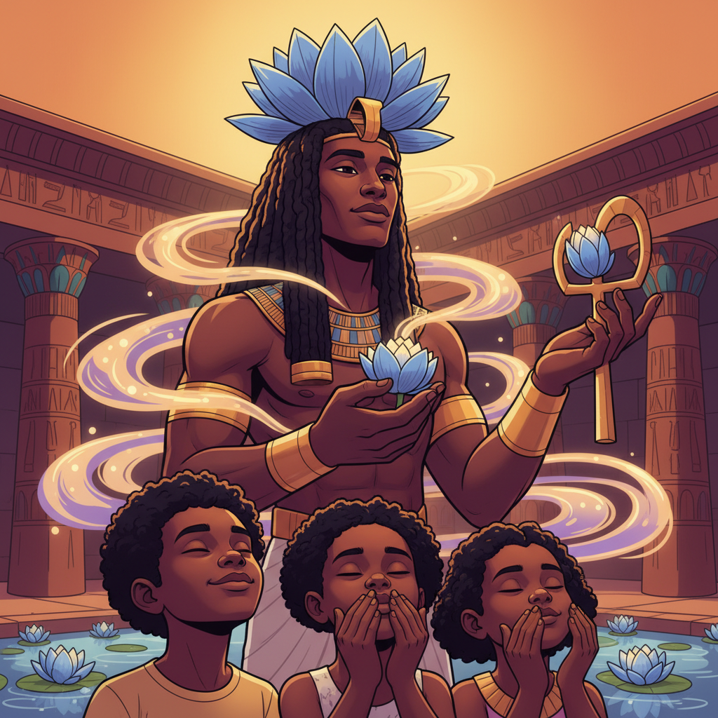 Becoming the Lotus — Beauty from the Waters — illustration 11