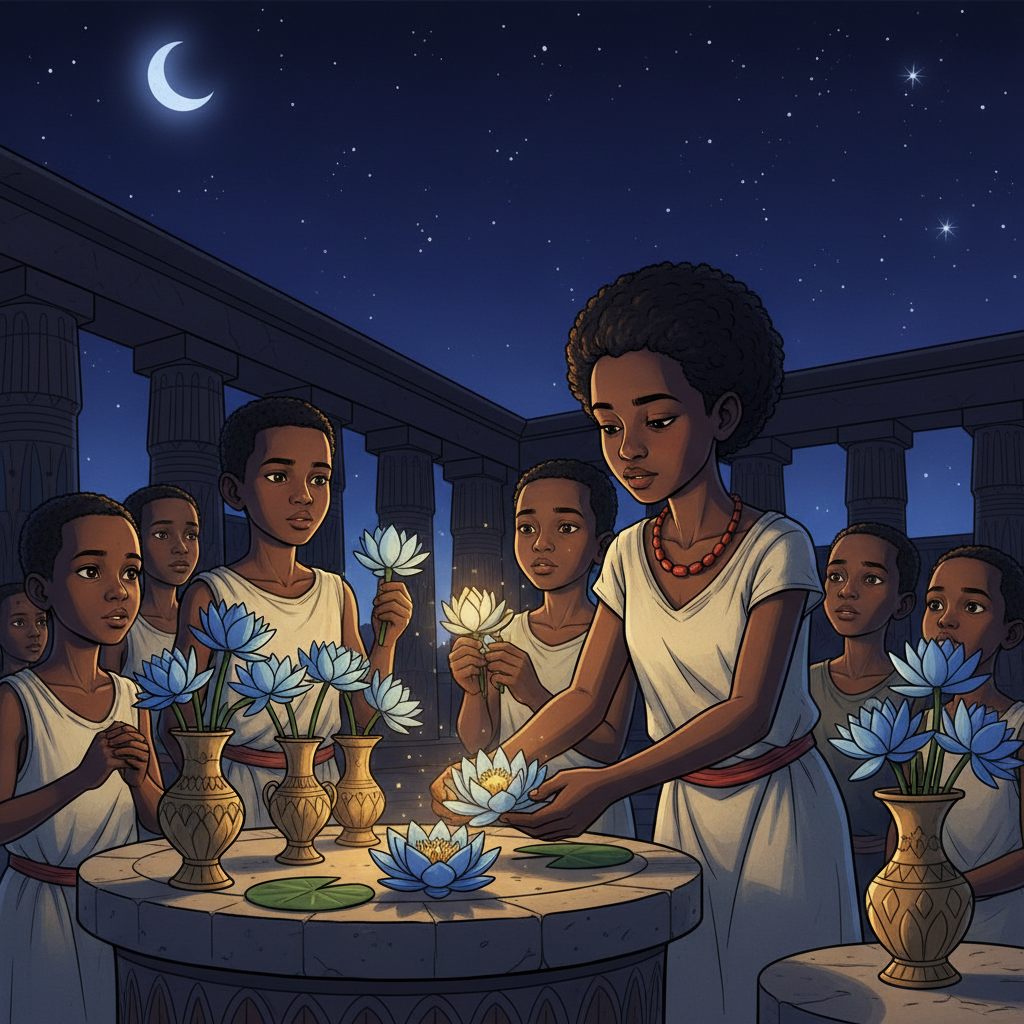 Becoming the Lotus — Beauty from the Waters — illustration 12