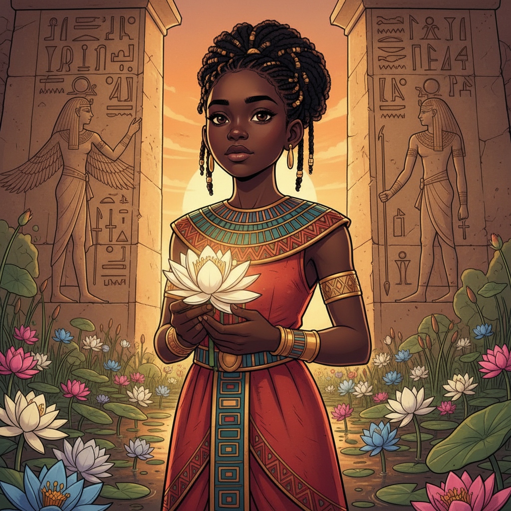 Becoming the Lotus — Beauty from the Waters — illustration 9