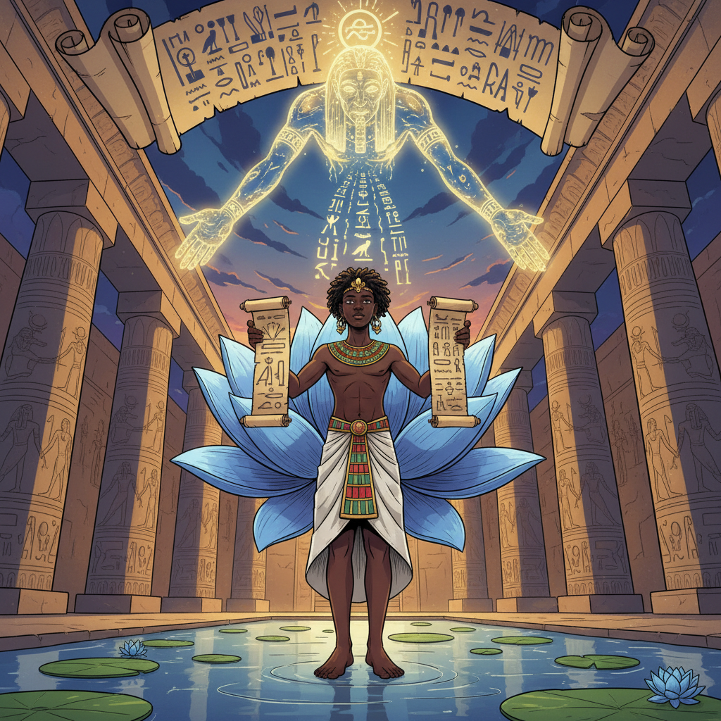 Becoming the Lotus — Beauty from the Waters — illustration 10