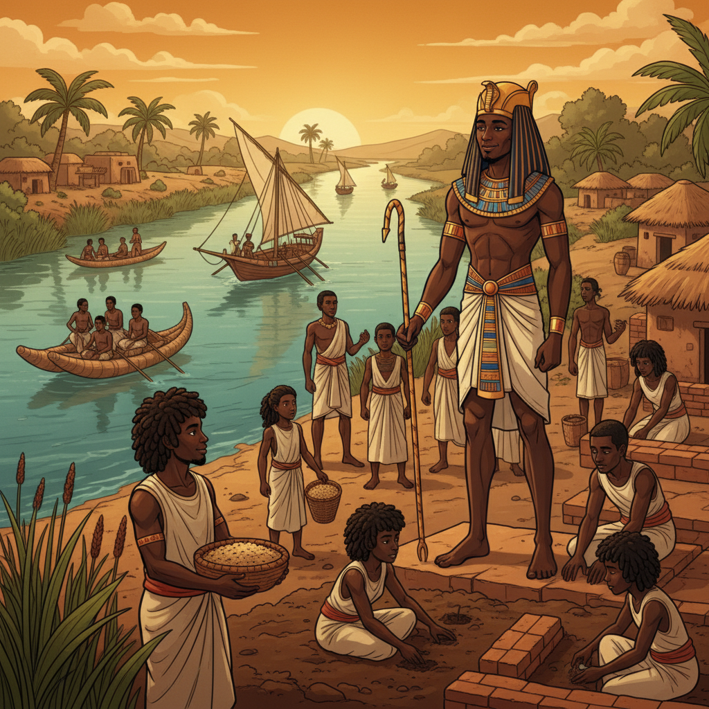 The Story of Ausar — Life, Death, and Life Again — illustration 2