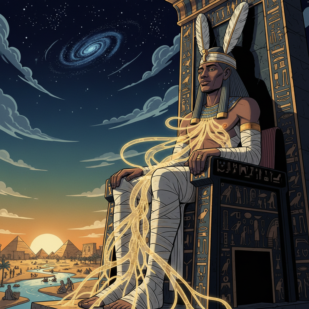 The Story of Ausar — Life, Death, and Life Again — illustration 11